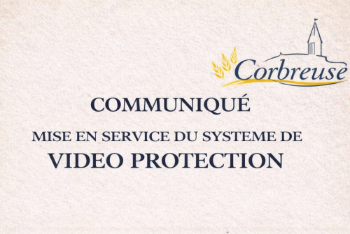 Mise en service de la vidéo-protection